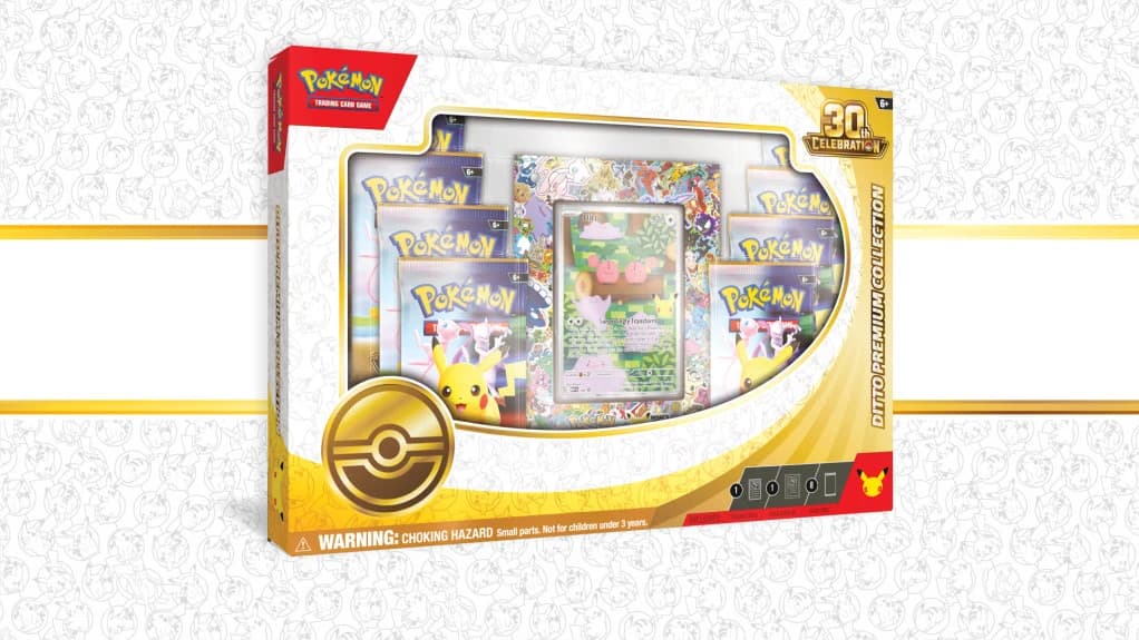 Pokemon 30th Celebration Ditto Premium Collection - Engels uit 30th Celebration productfoto