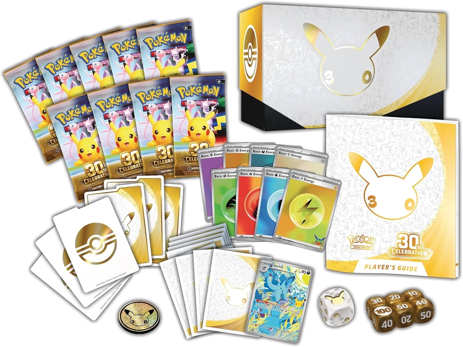 Referentieafbeelding Pokemon 30th Celebration Elite Trainer Box - Engels uit 30th Celebration productfoto