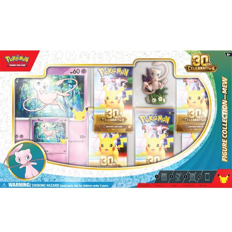 Pokemon 30th Celebration Figure Collection - Mew - Engels uit 30th Celebration productfoto