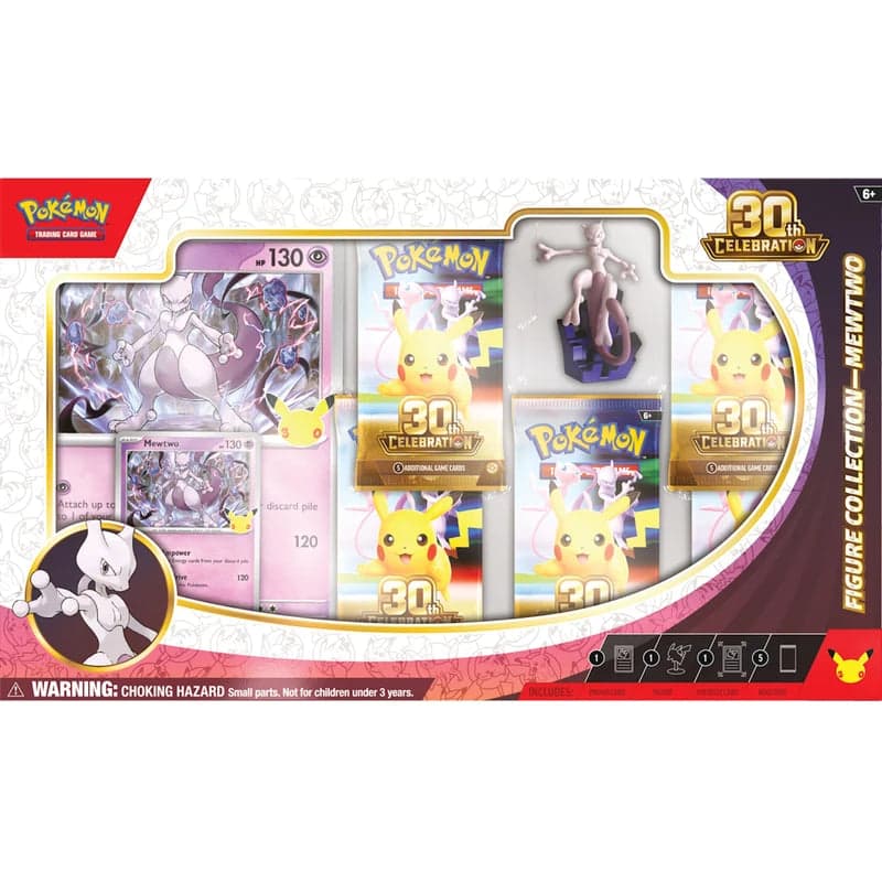 Pokemon 30th Celebration Figure Collection - Mewtwo - Engels uit 30th Celebration productfoto