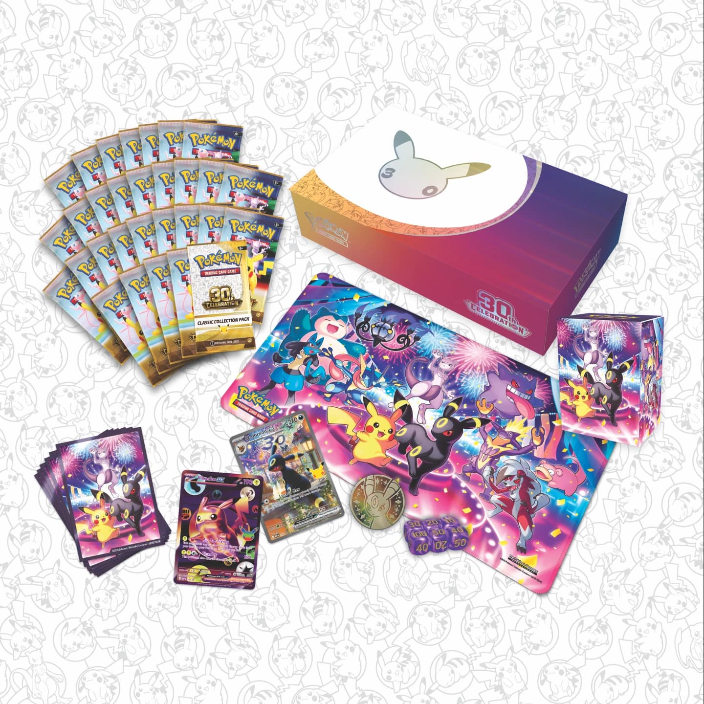 Referentieafbeelding Pokemon 30th Celebration UPC - Night - Engels uit 30th Celebration productfoto