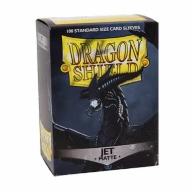 Dragon Shield Matte Jet Sleeves 100ct productafbeelding